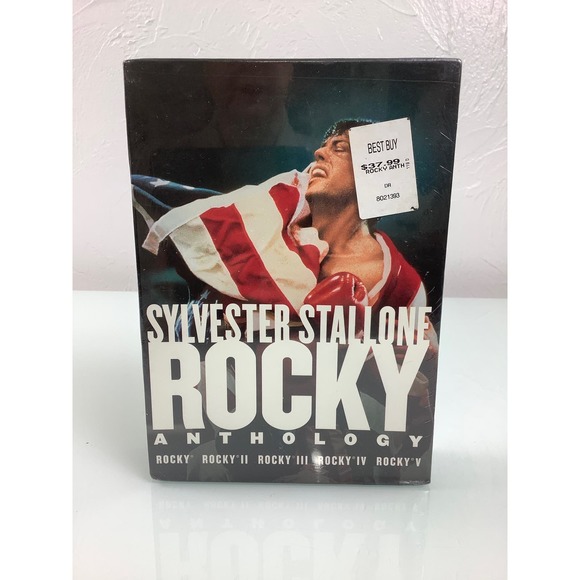 NEW Sylvester Stallone Rocky Anthology DVD Complete 1-5 Sealed - Picture 6 of 6